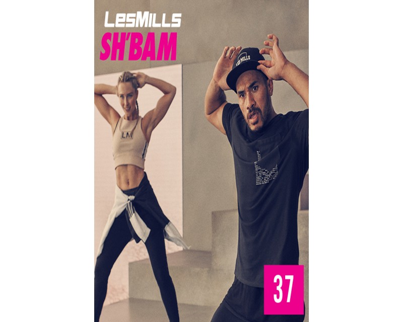 [Hot Sale] 2019 Q3 LesMills Routines SH BAM 37 DVD + CD + NOTES